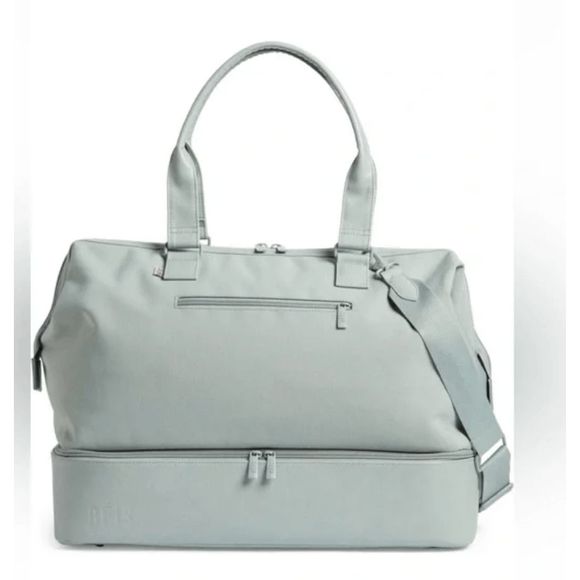 Beis Handbags - NWT BEIS Weekender bag in Slate Blue Grey